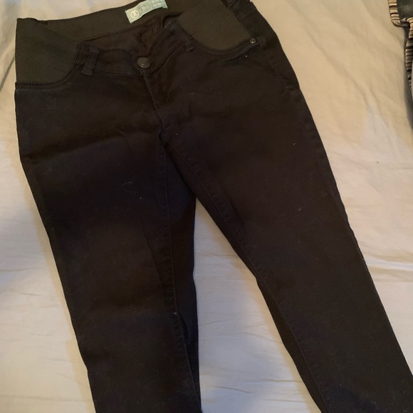 XS maternity black pants - Picture 3 of 3